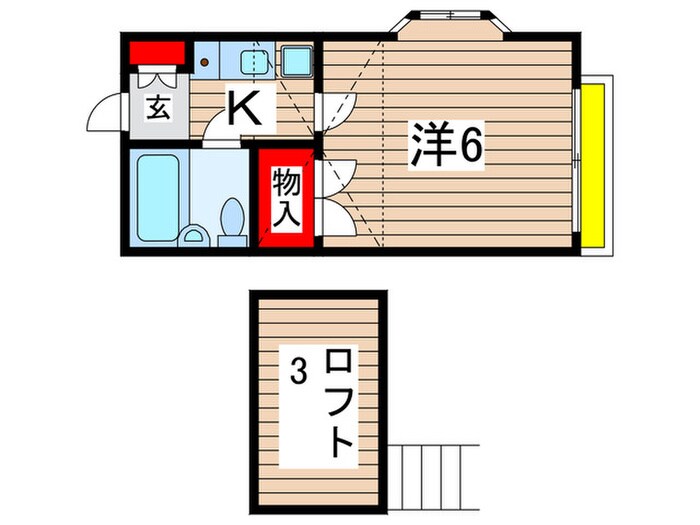 物件間取画像