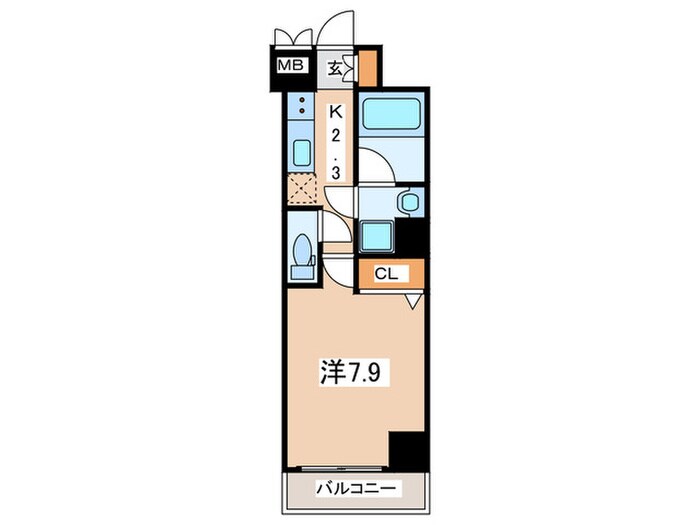 THE PALMS町田Ⅱの物件間取画像