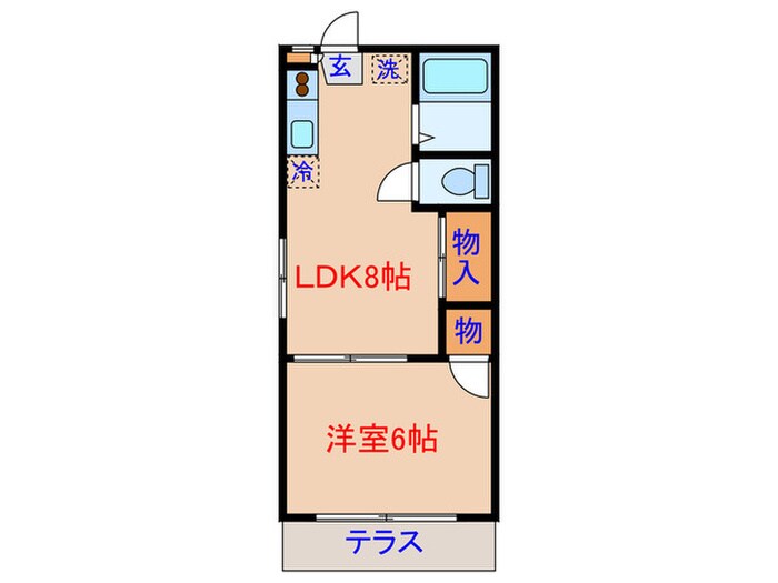 物件間取画像