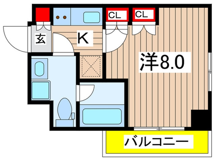 CREVISTA大島Ⅰ（301）の物件間取画像