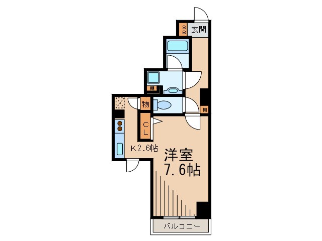 ＴＫフラッツ渋谷の物件間取画像