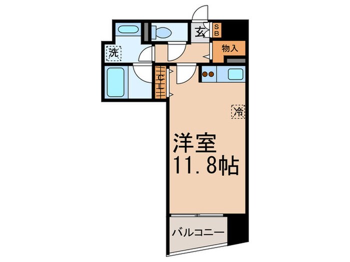 ＴＫフラッツ渋谷の物件間取画像