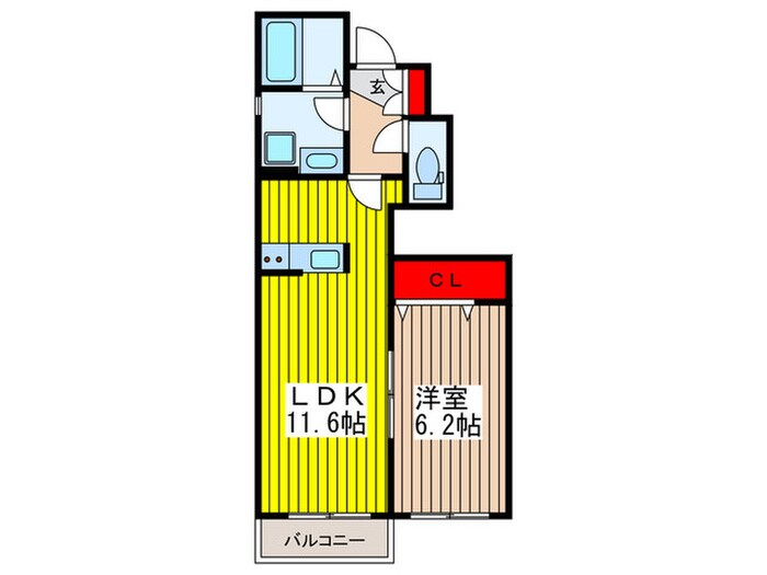 ｙｕｍｅｋａの物件間取画像