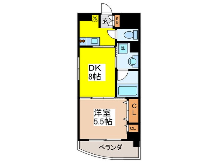 グリ－ンフィ－ルド小竹向原の物件間取画像