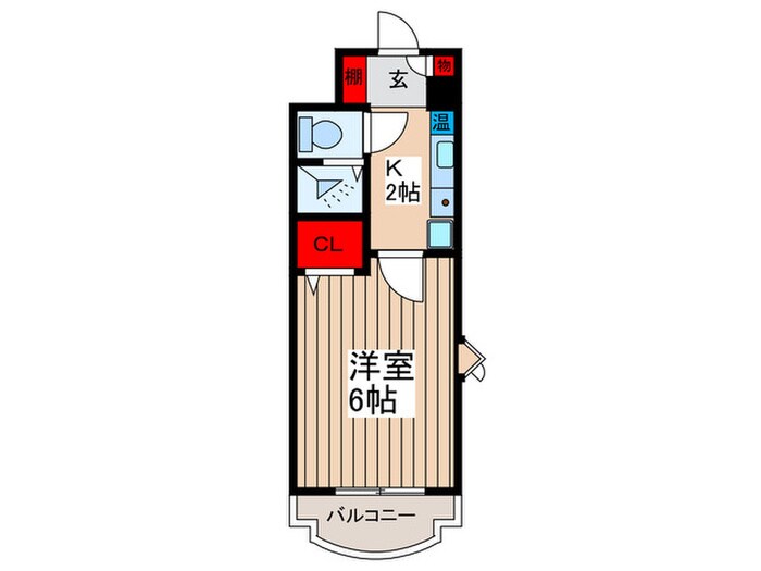 リッシェル南行徳弐番館の物件間取画像
