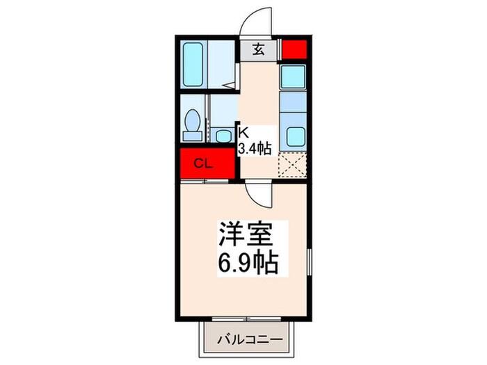 グラントールⅢの物件間取画像