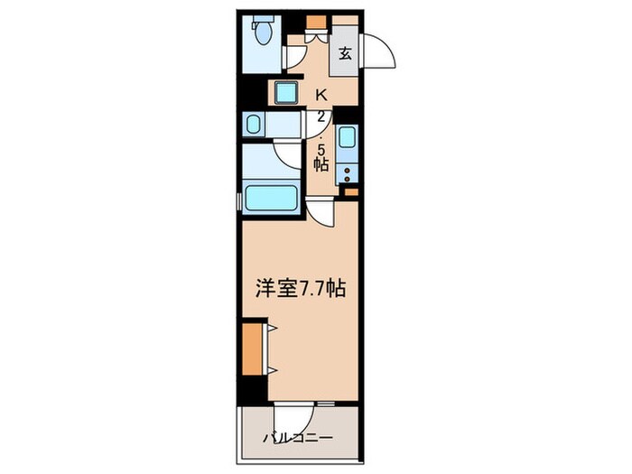 ミレドゥーエ神楽坂の物件間取画像