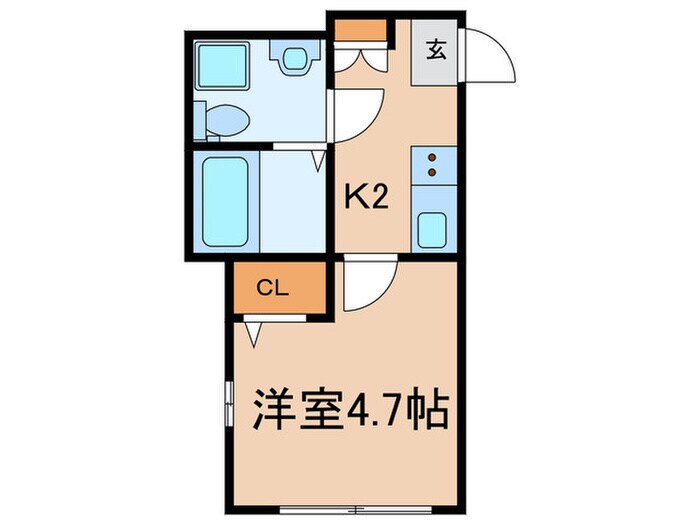 マピエス府中晴見町Aの物件間取画像