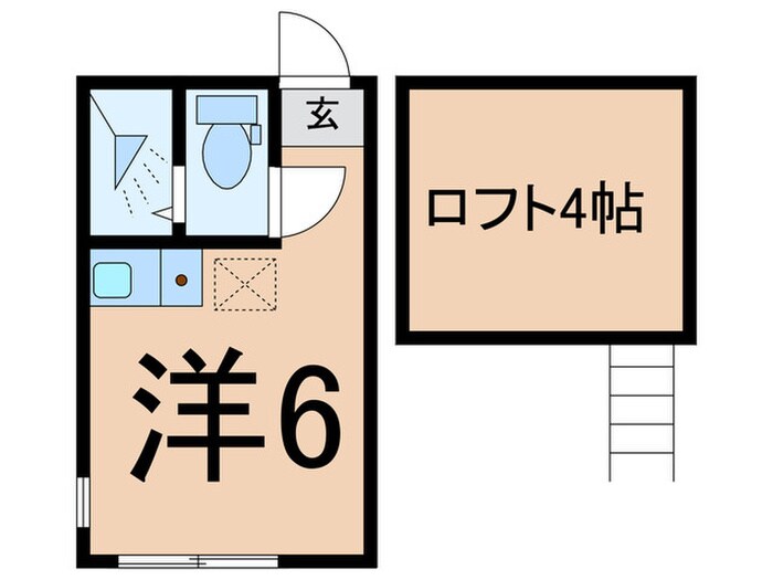 ユナイトエールツルミの物件間取画像
