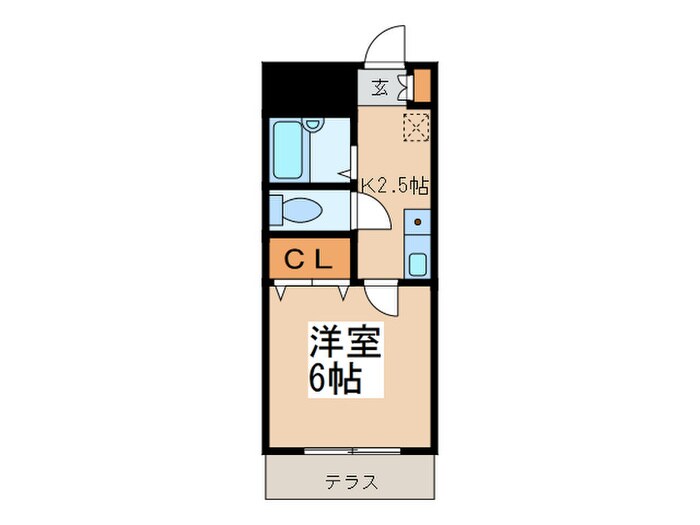 クレ－ル南烏山の物件間取画像