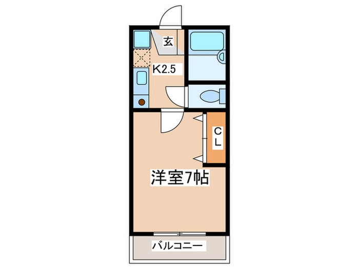 クレ－ル南烏山の物件間取画像