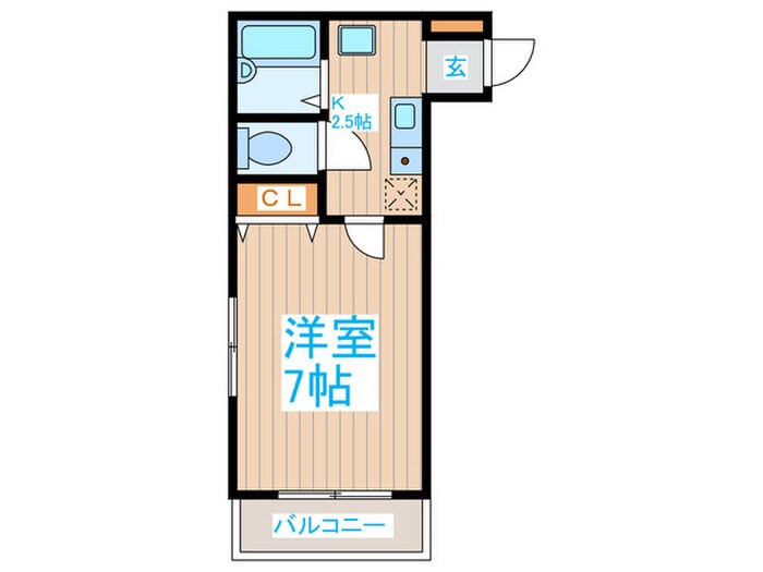 クレ－ル南烏山の物件間取画像
