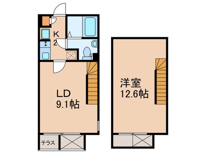 PASEO神楽坂の物件間取画像