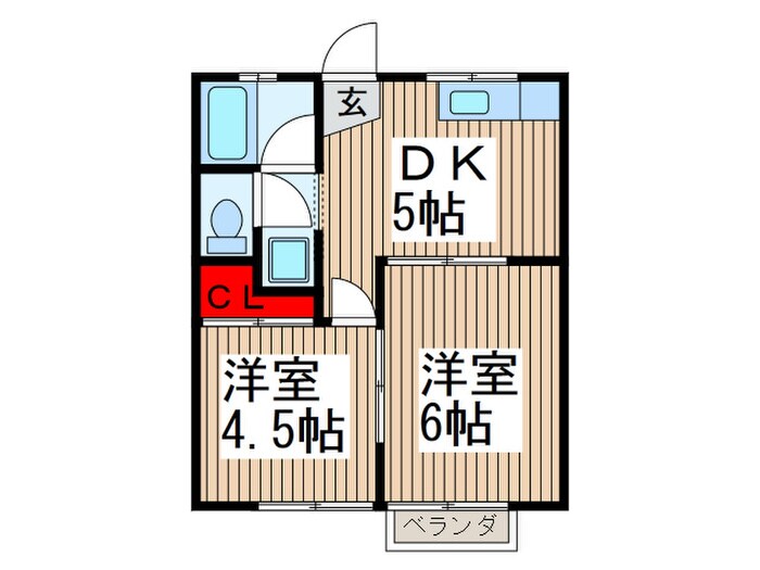 物件間取画像