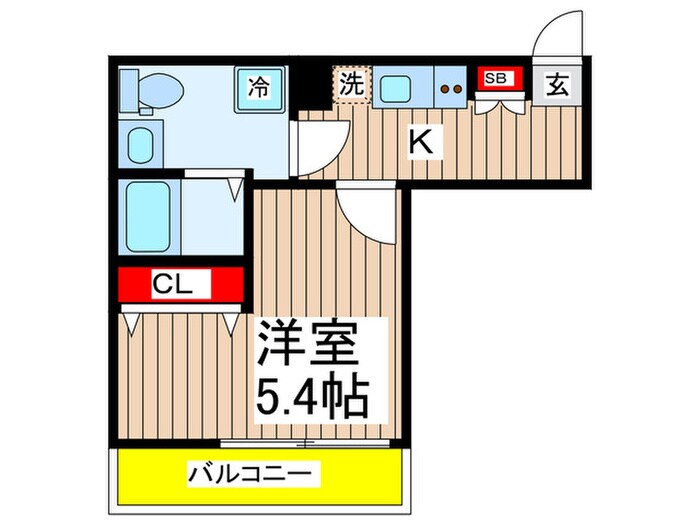 中山パークスイートの物件間取画像