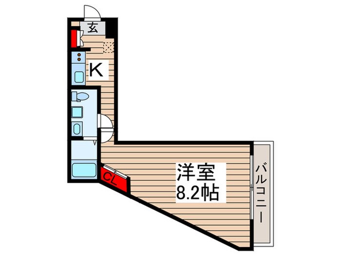 中山パークスイートの物件間取画像