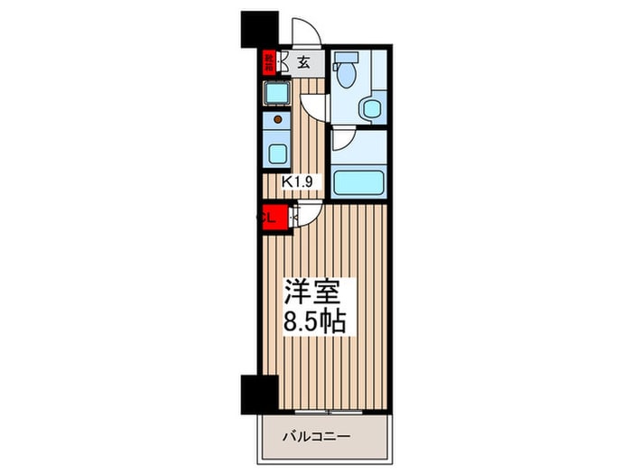 MFPRコート木場公園の物件間取画像