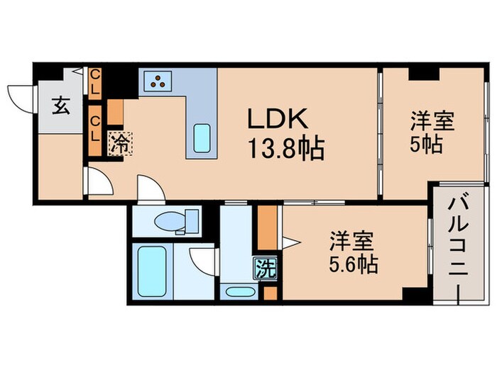 グリーンホームズⅡの物件間取画像