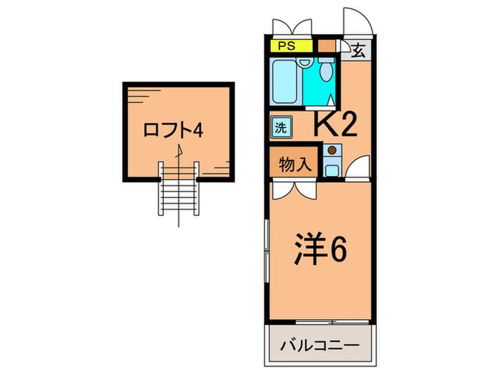 ヴィラヴィアン鷺沼の物件間取画像