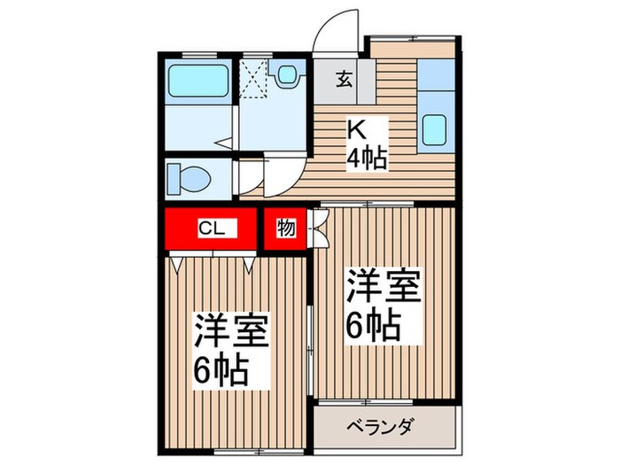 物件間取画像