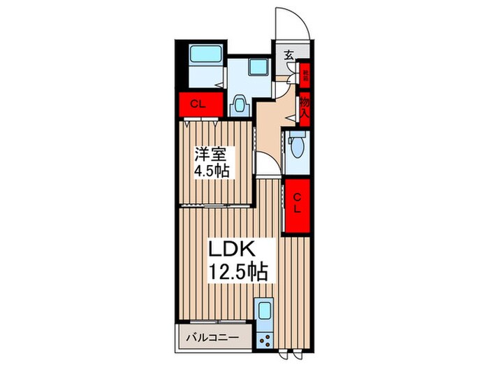 仮)下落合3丁目共同住宅の物件間取画像