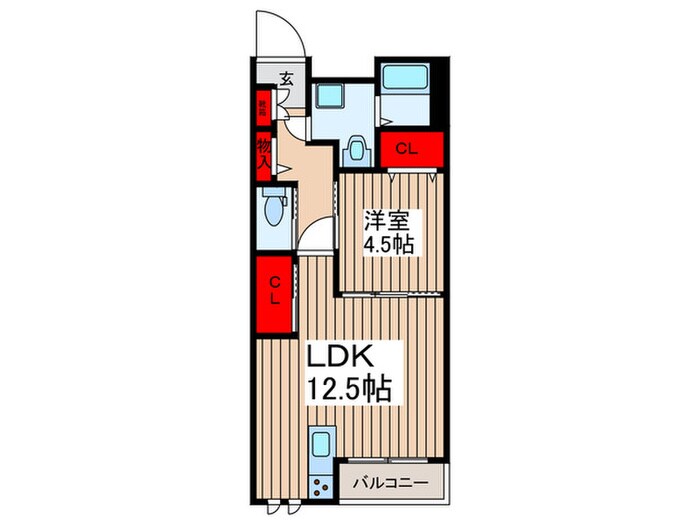 仮)下落合3丁目共同住宅の物件間取画像