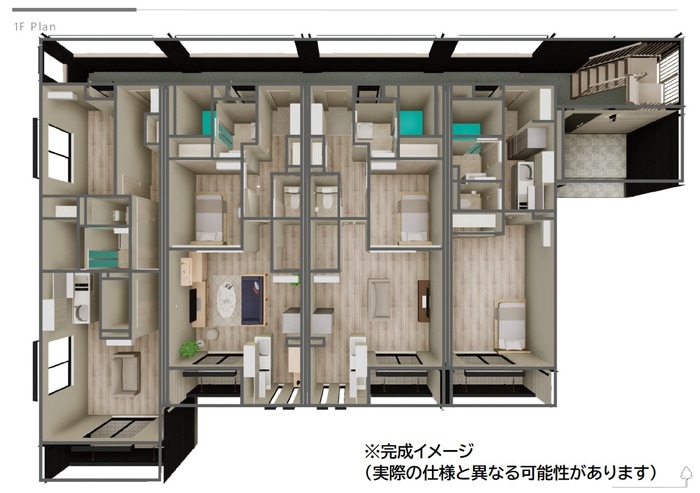 仮)下落合3丁目共同住宅の物件外観写真