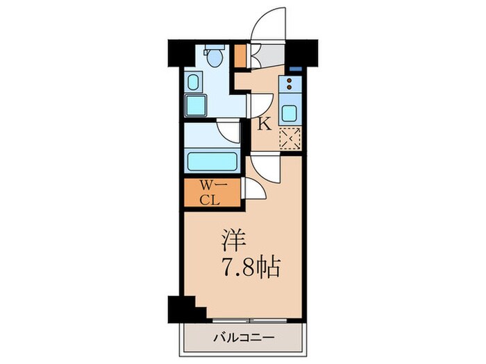 アジールコート山手動坂の物件間取画像