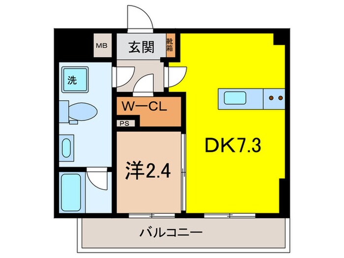 アジールコート山手動坂の物件間取画像