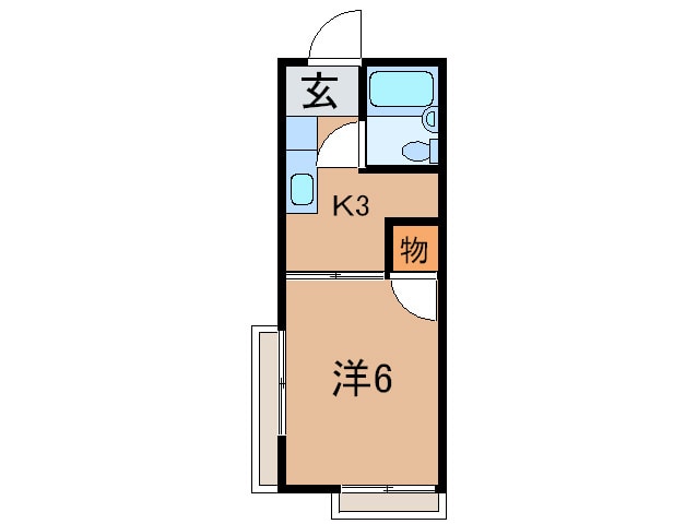 メンズスタ－ヒルの物件間取画像