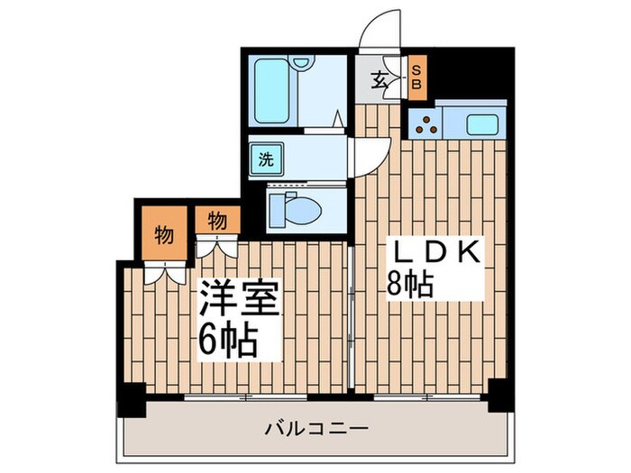 セブンスト－リ－の物件間取画像