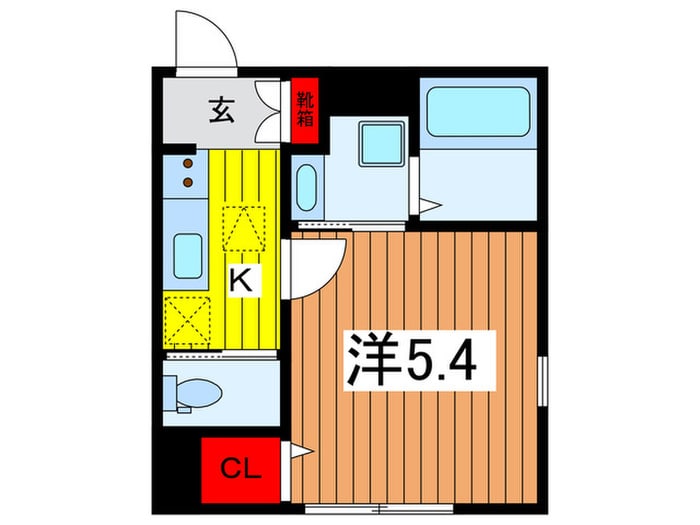 ベルソレイユ浦和の物件間取画像