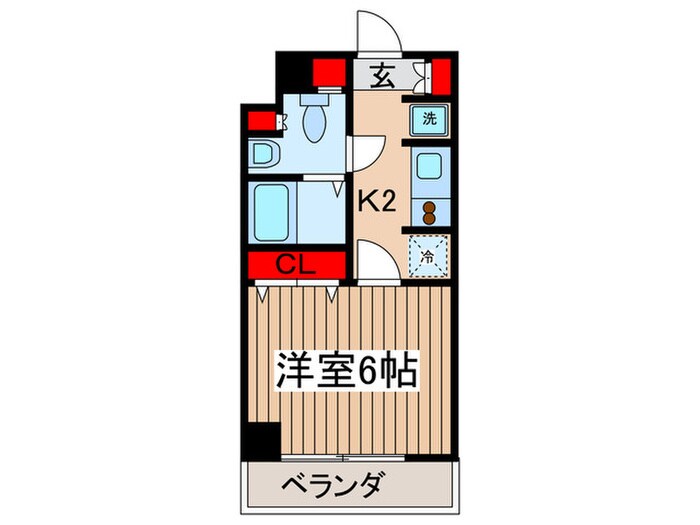 エスティメゾン錦糸町Ⅱの物件間取画像