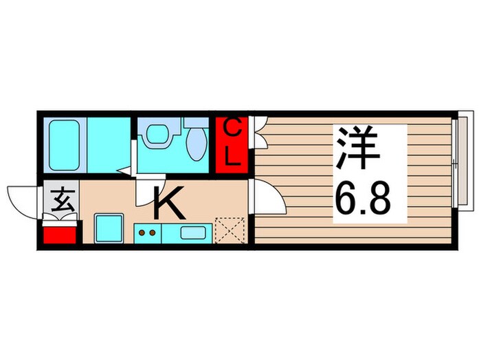 きぃちゃんハイムの物件間取画像