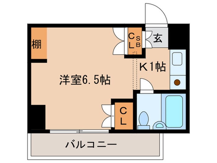 新丸子ｾﾝﾁｭﾘ-ﾌﾟﾗｻﾞ２１(306)の物件間取画像