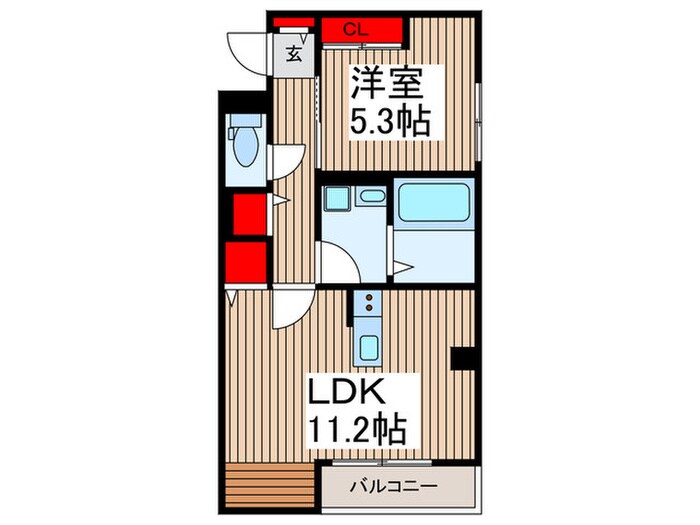 ゾンネンハイムⅢの物件間取画像