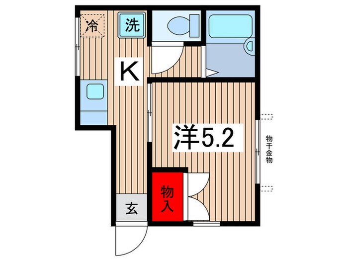 物件間取画像