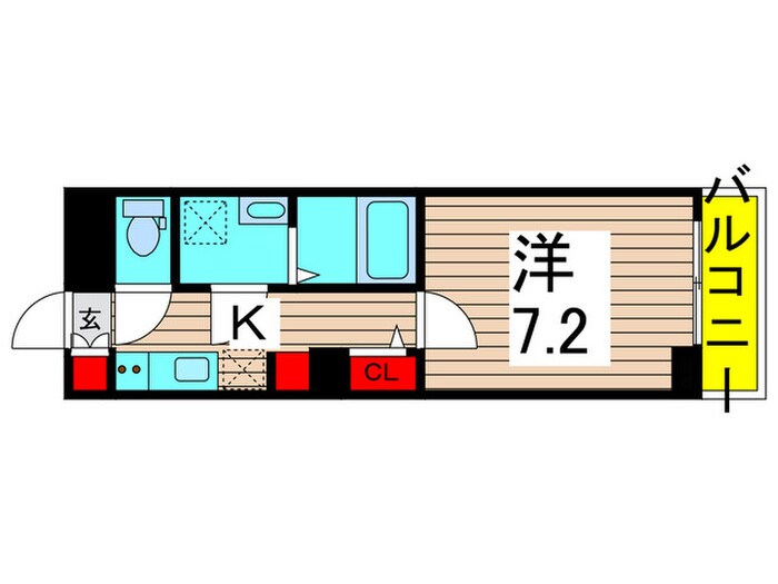 クレストコート綾瀬の物件間取画像