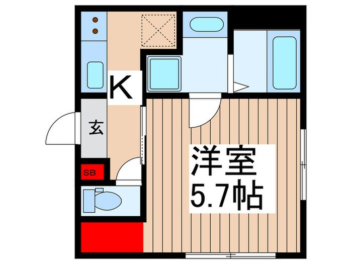 仮）足立区千住龍田町新築工事の物件間取画像