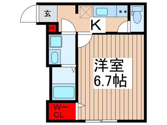 仮）足立区千住龍田町新築工事の物件間取画像