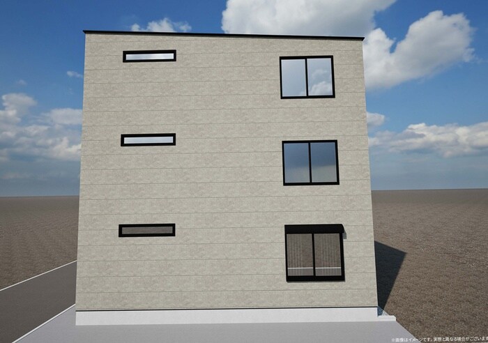 仮）足立区千住龍田町新築工事の物件外観写真