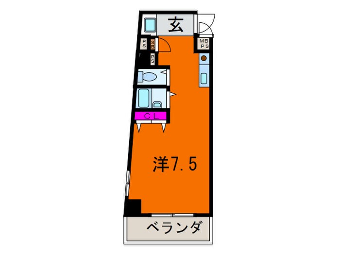 ヴェルアズール桜台の物件間取画像