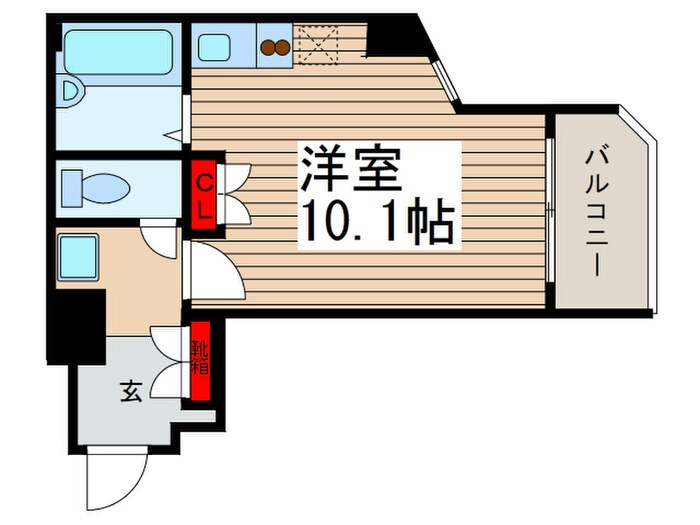 コモ－ド寺山の物件間取画像
