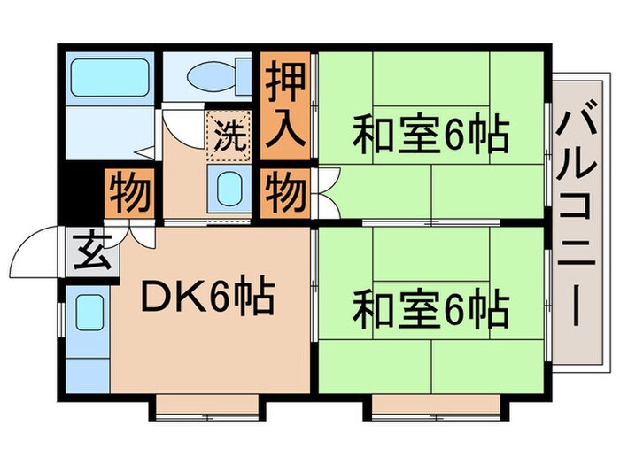 物件間取画像