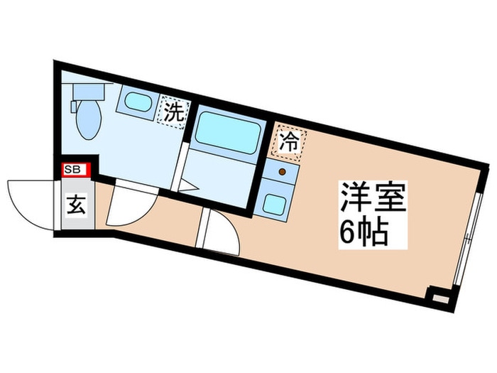 Ys Court Akabaneの物件間取画像