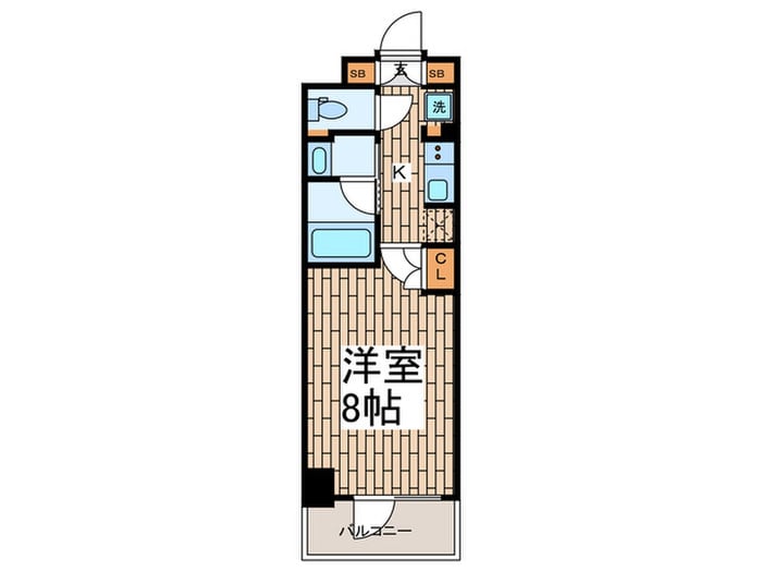 ＧＬＡＣＩＥＲ大森の物件間取画像