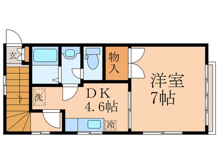 プチボーネンの物件間取画像