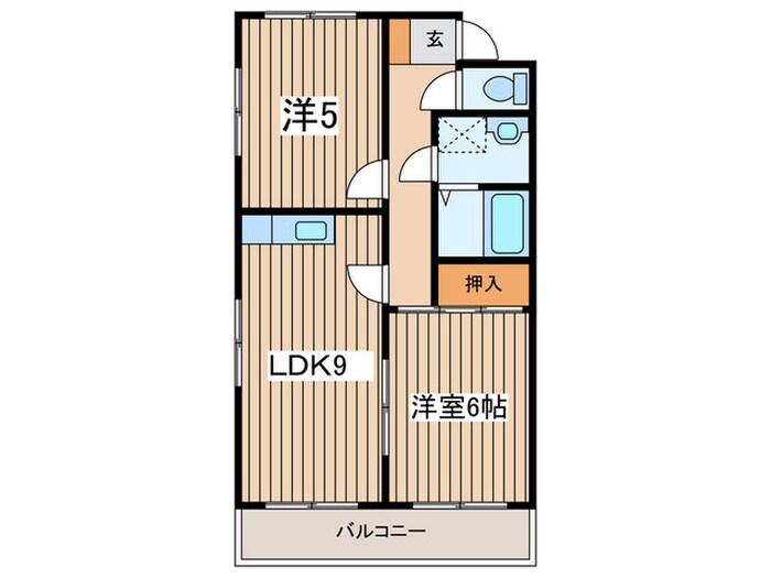 内田ビルの物件間取画像