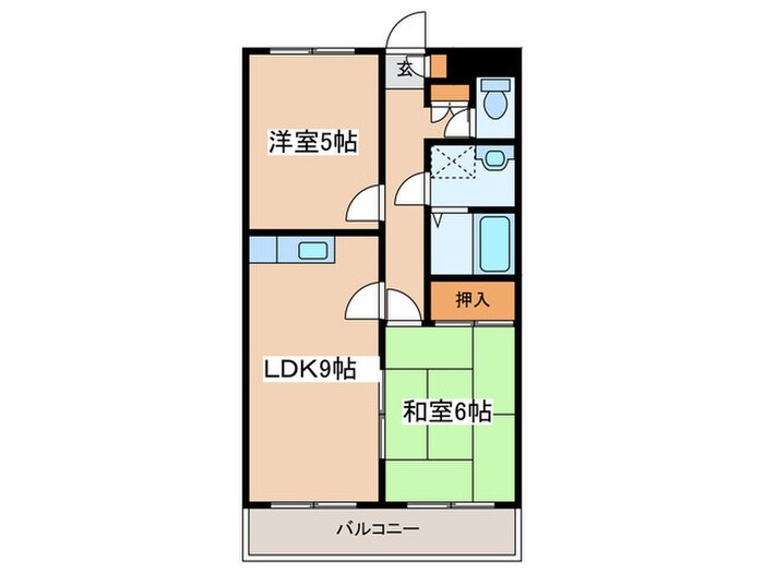 内田ビルの物件間取画像