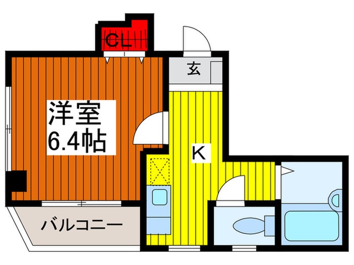 コ－トウィスタリアの物件間取画像